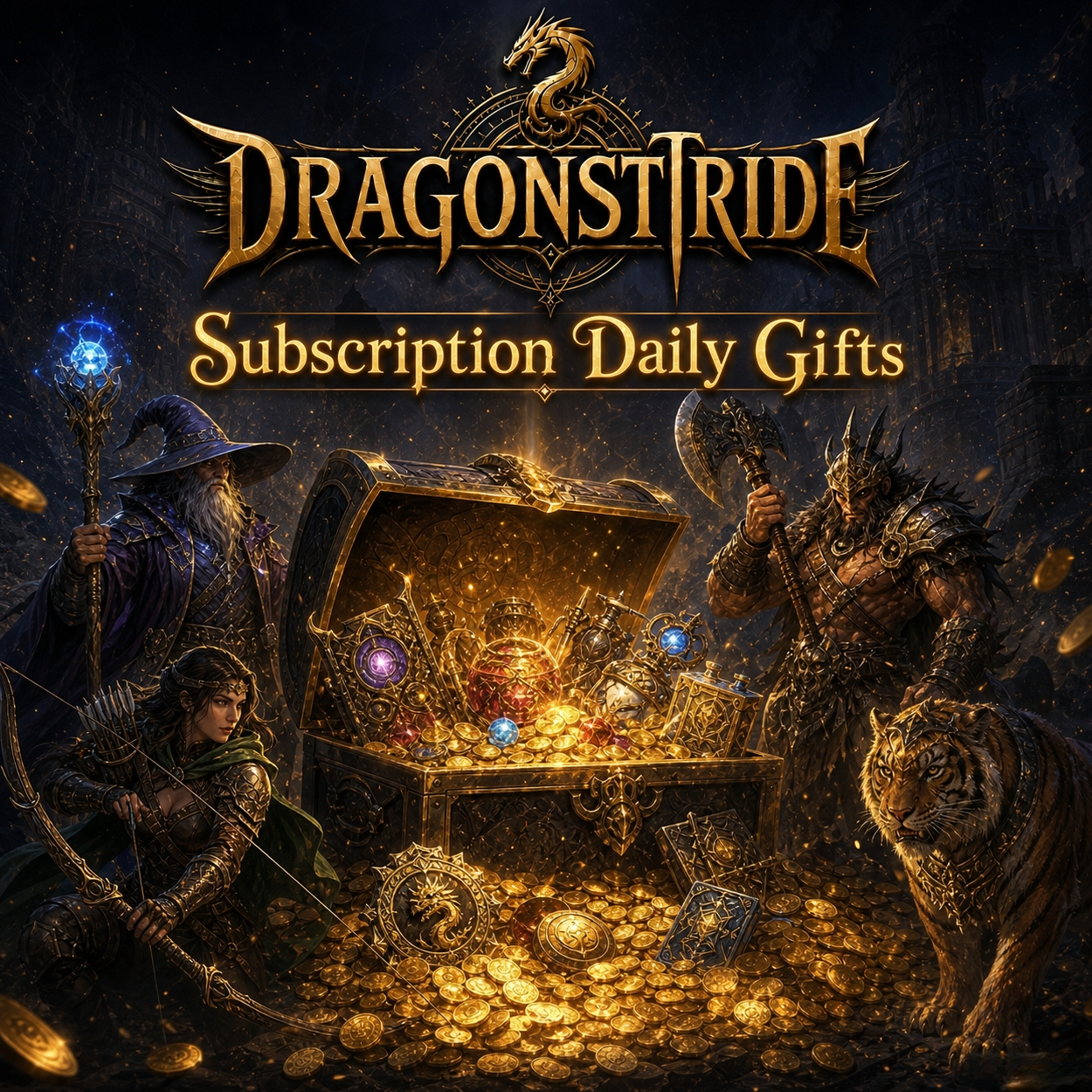 Dragonheir Silent Gods subscription and daily gifts